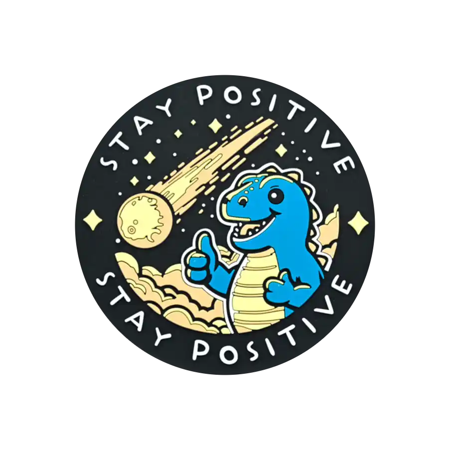 "Stay Positive" Mini Marker