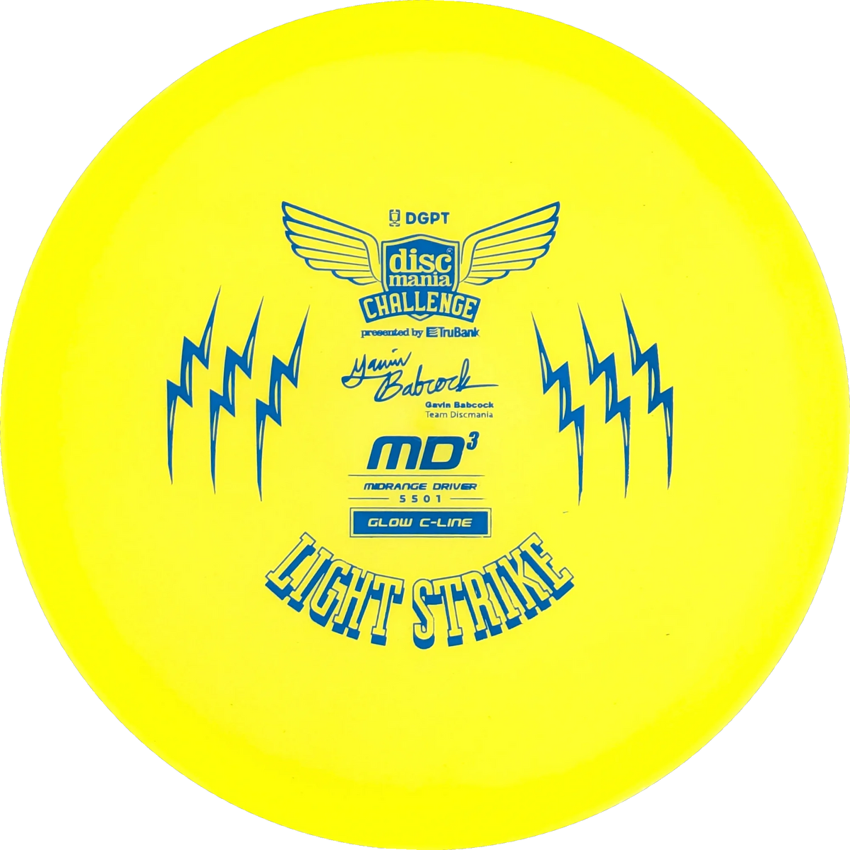 C-line Glow 2026 Discmania Challenge MD3