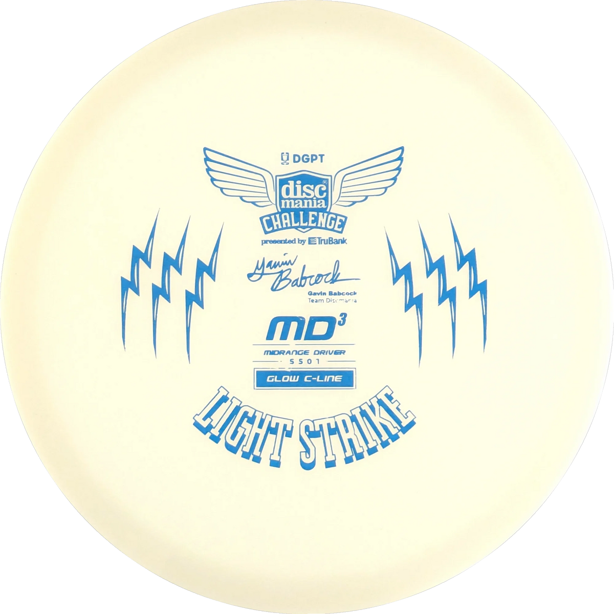C-line Glow 2026 Discmania Challenge MD3