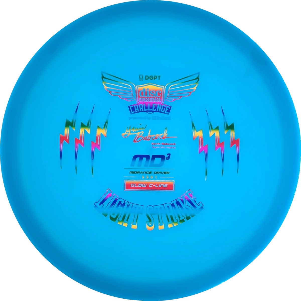 C-line Glow 2026 Discmania Challenge MD3