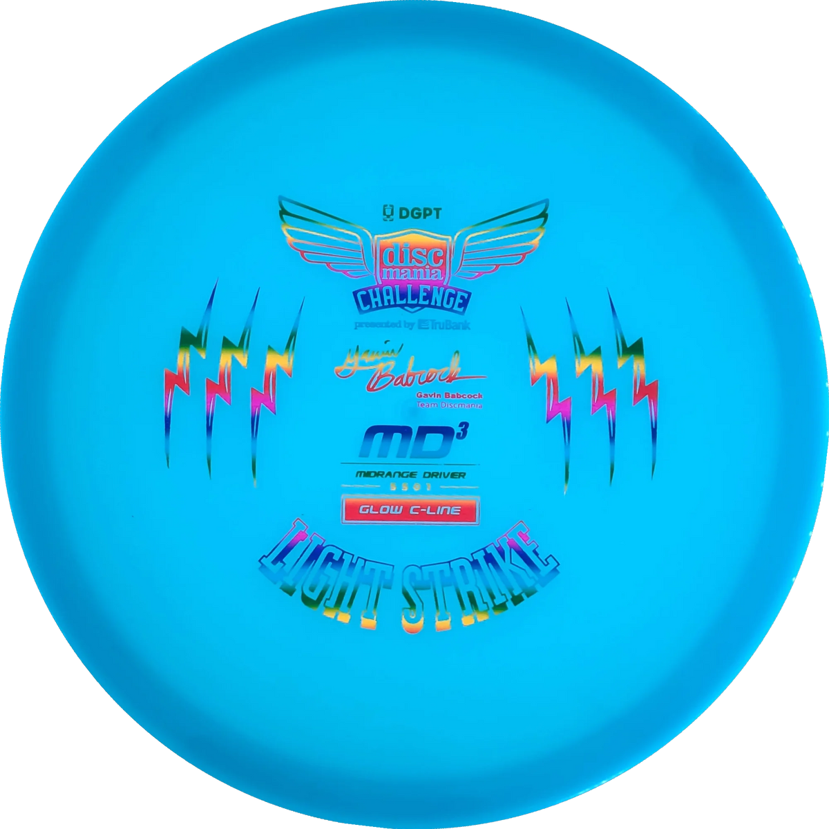 C-line Glow 2026 Discmania Challenge MD3