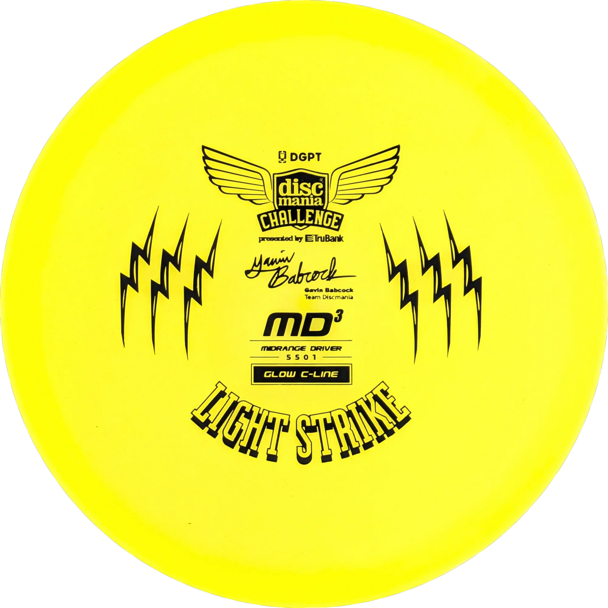 C-line Glow 2026 Discmania Challenge MD3