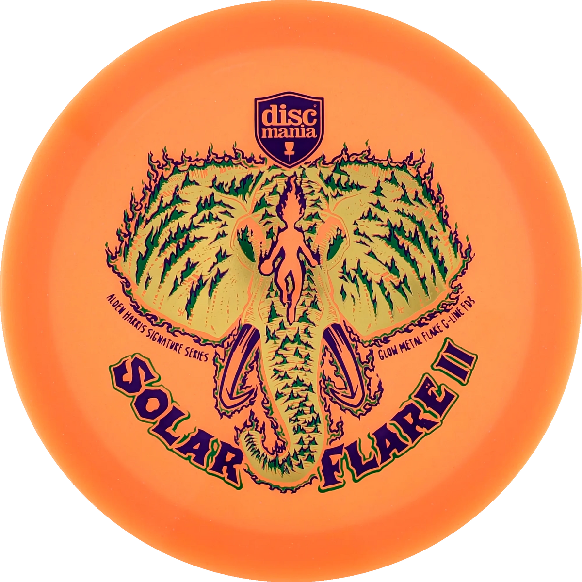 C-Line Glow Metalflake Solar Flare 2 Alden Harris FD3