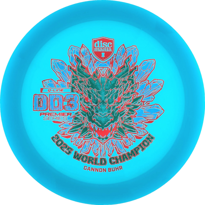 Q-Line Premier 2025 Gannon Buhr World Champion DD3