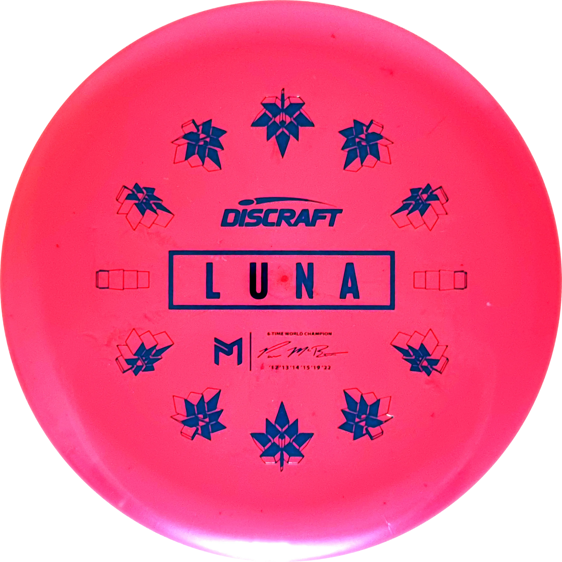 Big Z Line 2024 PDGA Worlds X McBeth Collab Luna