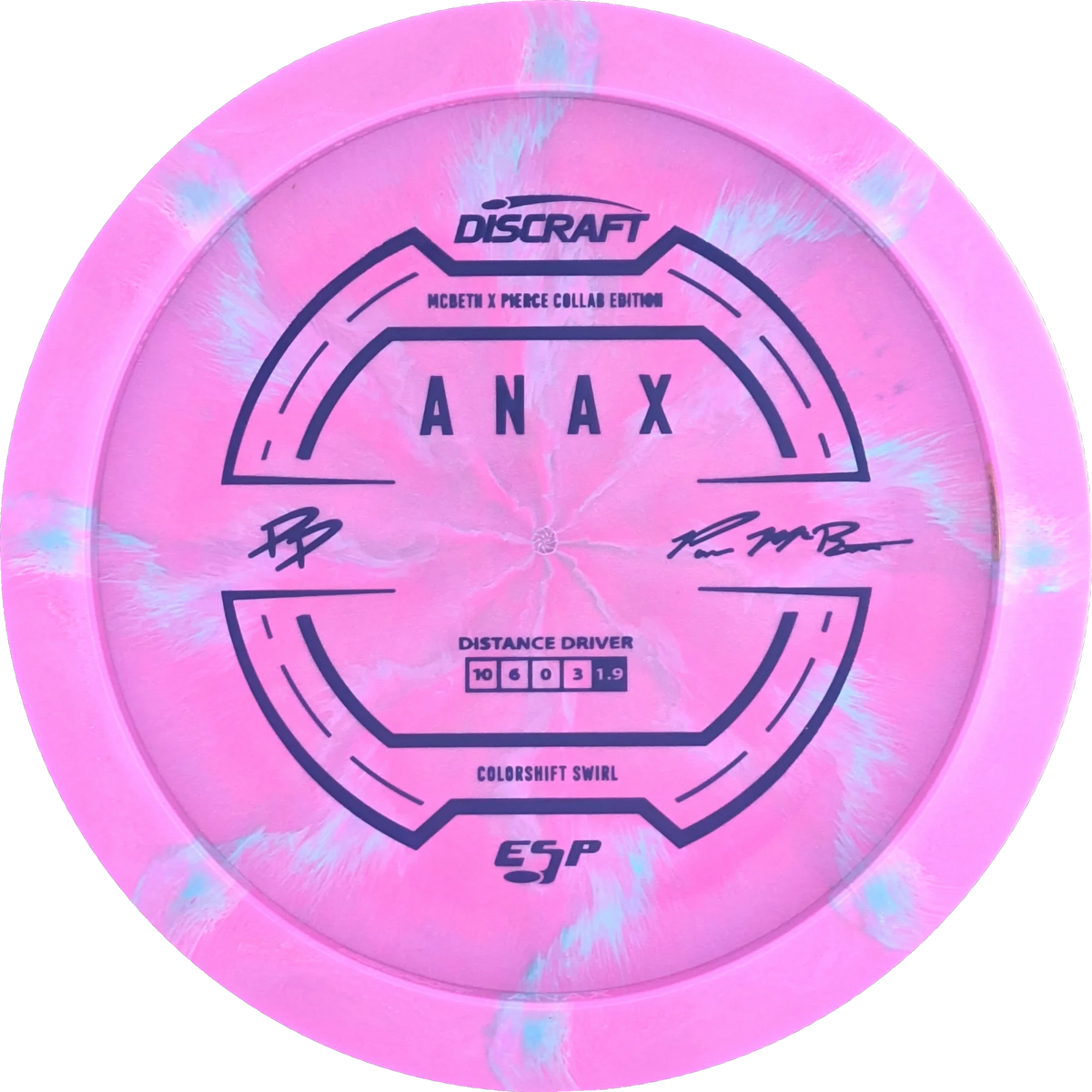 ESP Colorshift Swirl 2025 Paige Pierce & Paul Mcbeth Collab Anax