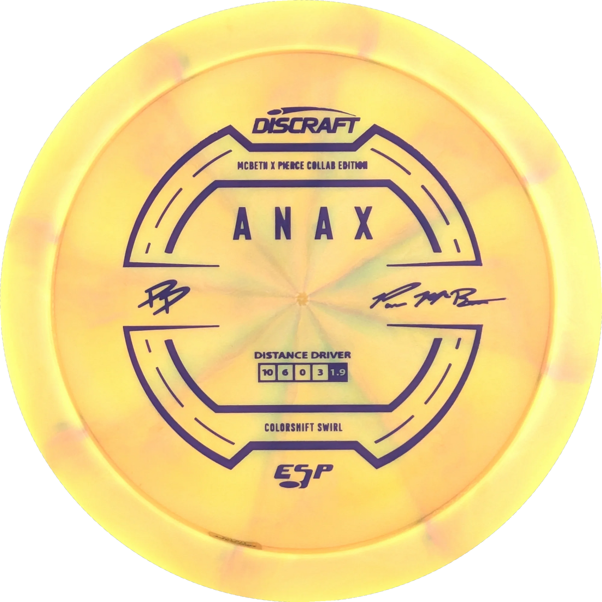 ESP Colorshift Swirl 2025 Paige Pierce & Paul Mcbeth Collab Anax