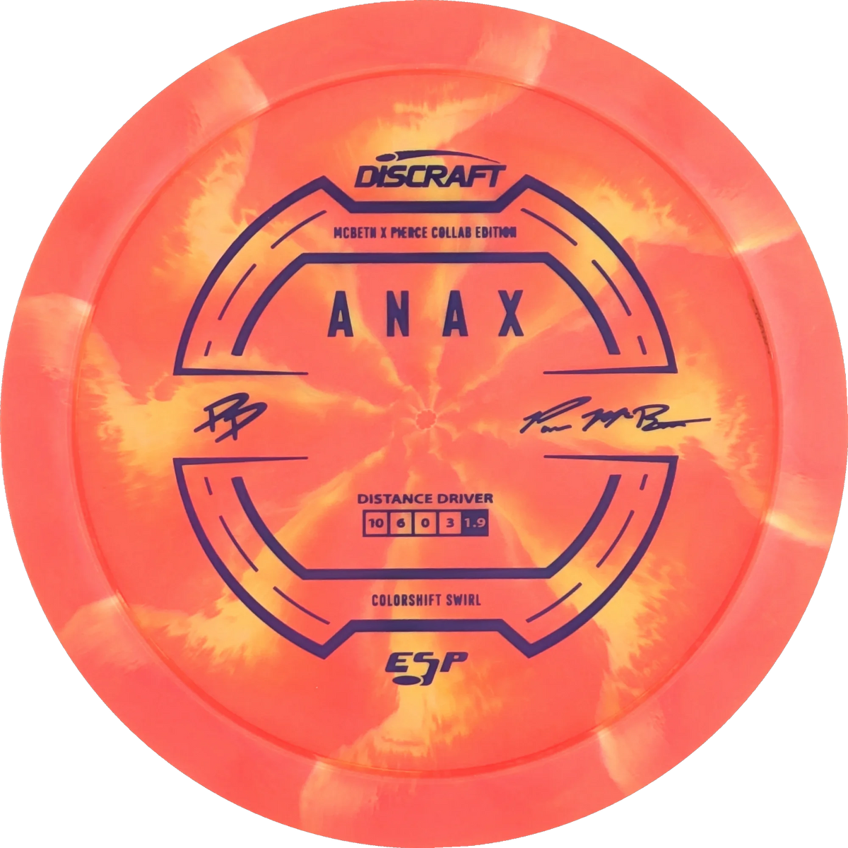 ESP Colorshift Swirl 2025 Paige Pierce & Paul Mcbeth Collab Anax