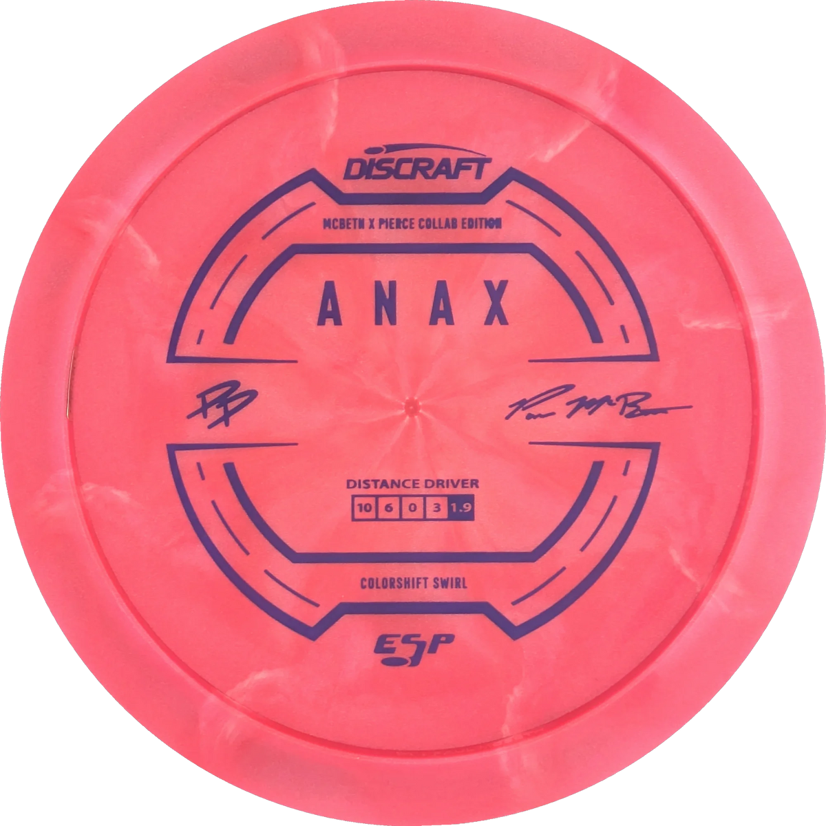 ESP Colorshift Swirl 2025 Paige Pierce & Paul Mcbeth Collab Anax
