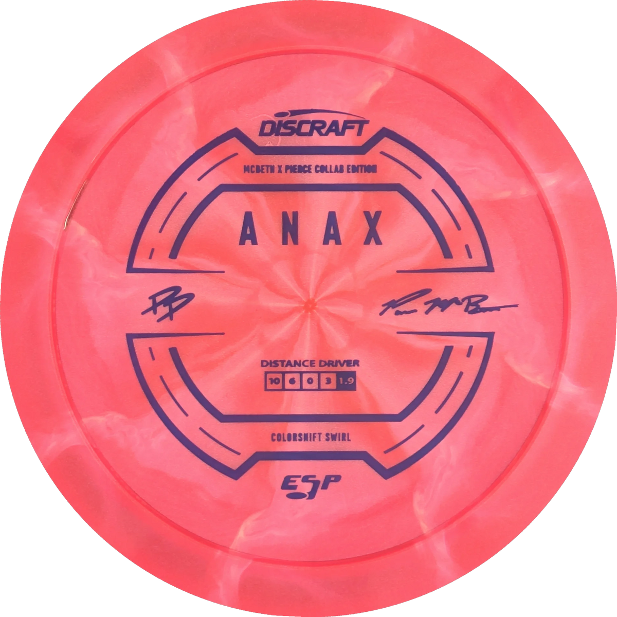 ESP Colorshift Swirl 2025 Paige Pierce & Paul Mcbeth Collab Anax