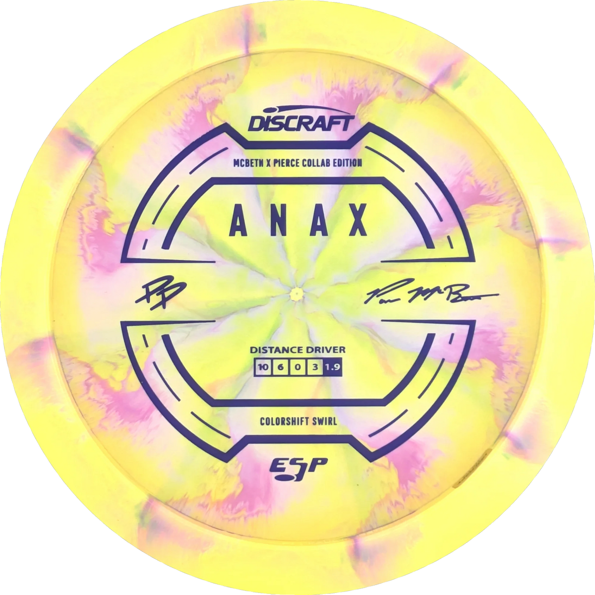 ESP Colorshift Swirl 2025 Paige Pierce & Paul Mcbeth Collab Anax