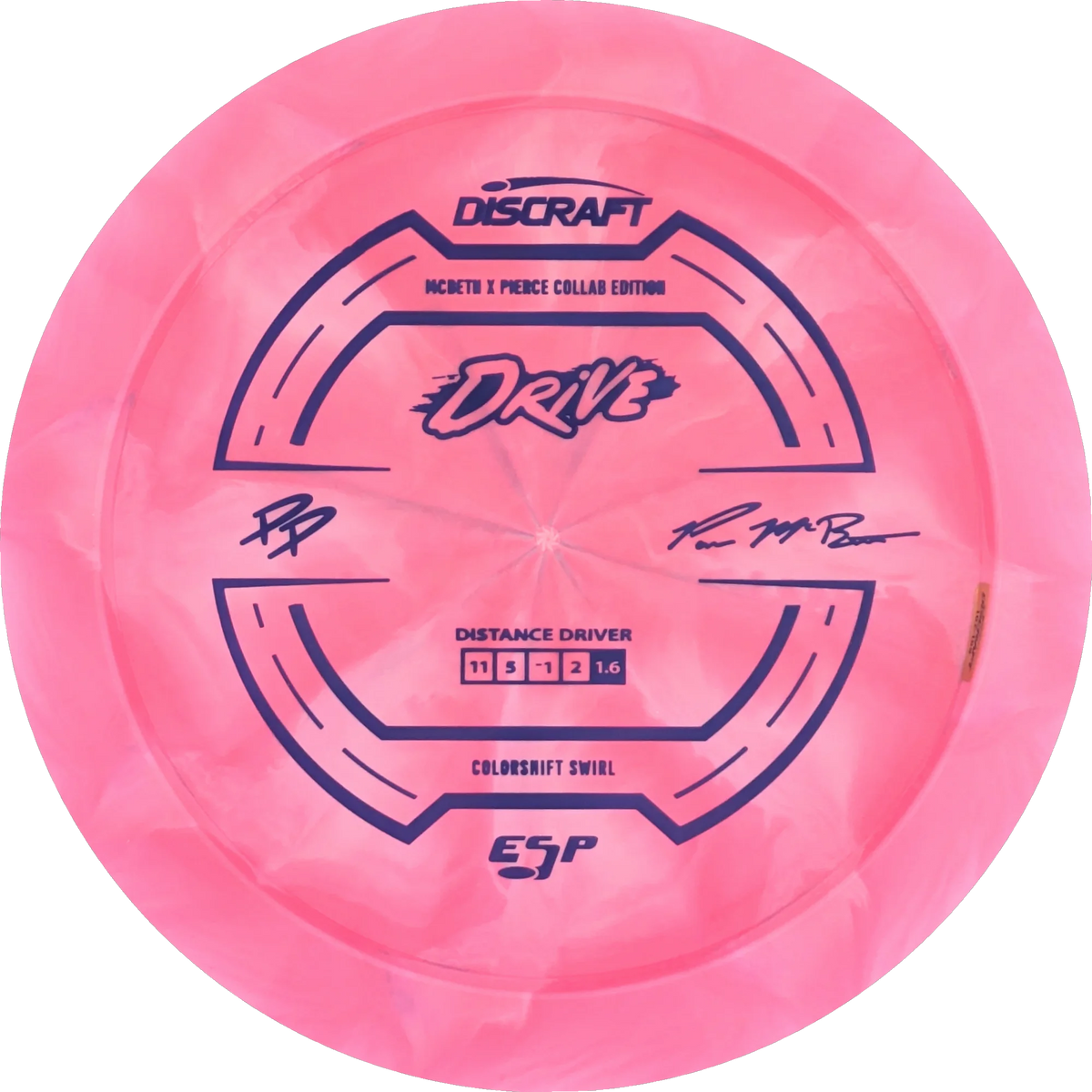 ESP Colorshift Swirl 2025 Paige Pierce & Paul Mcbeth Collab Drive