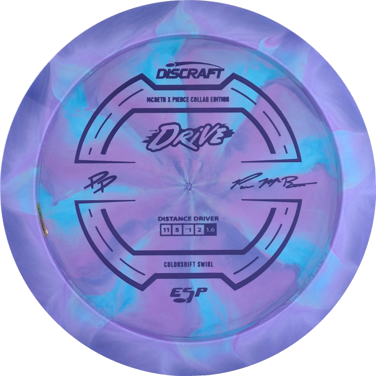 ESP Colorshift Swirl 2025 Paige Pierce & Paul Mcbeth Collab Drive