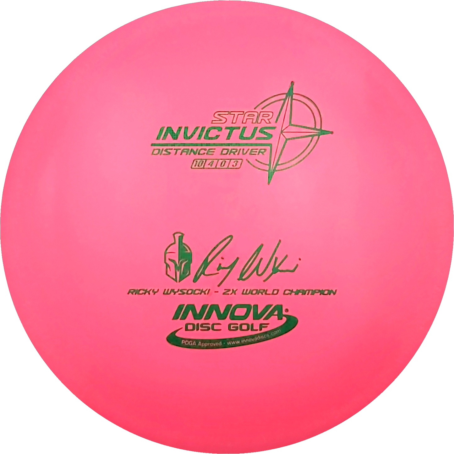 Star Ricky Wysocki Invictus