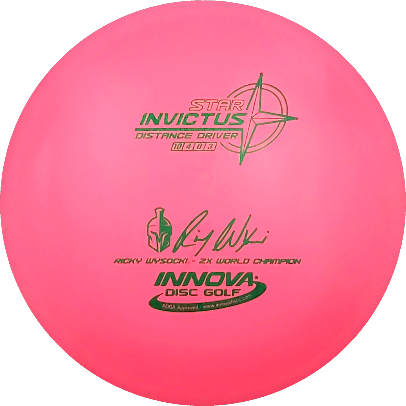 Star Ricky Wysocki Invictus